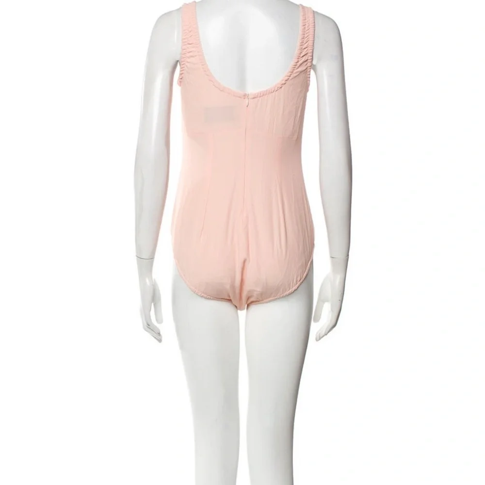 Simone Rocha Blush Pink Bodysuit – Size UK 12 (US 8) NWOT - Picture 2 of 9